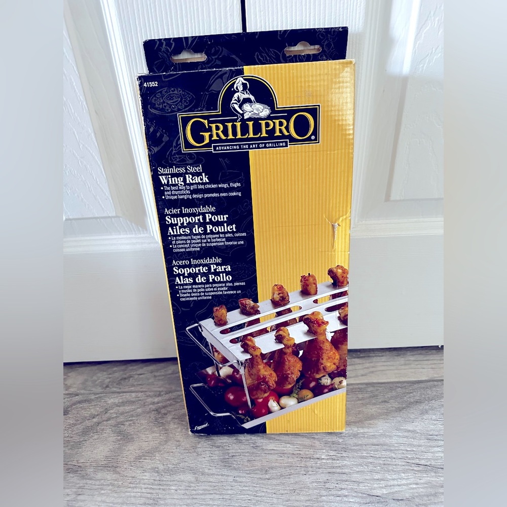 Stainless Steel Wing Rack